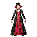 Girls Princess Vampira Fancy Dress Halloween Costume Party L (8-10 years)