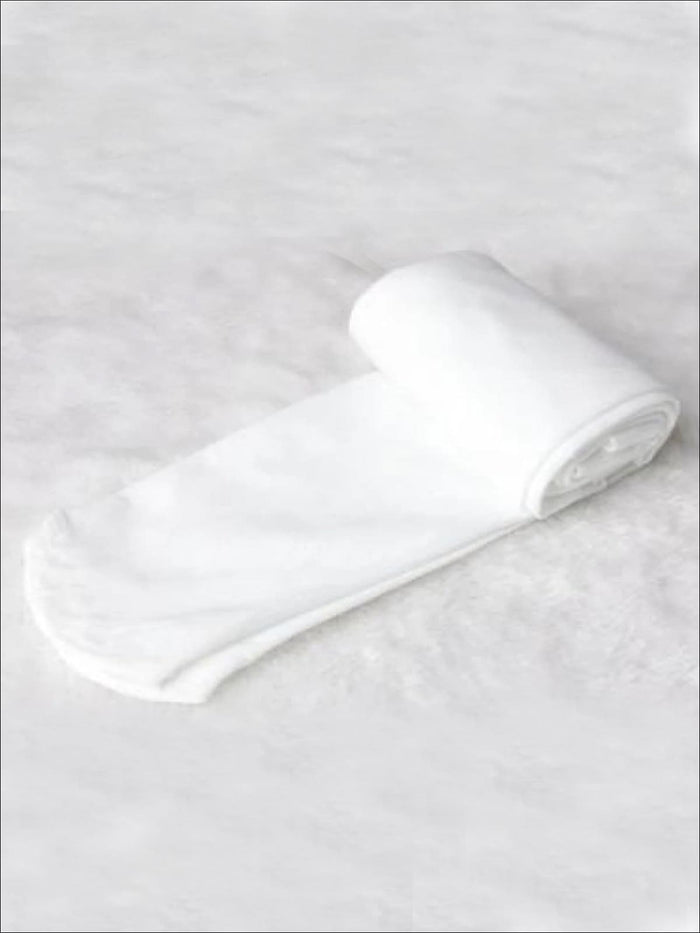 Kids Clothing Accessories | Little Girls White Stocking Tights