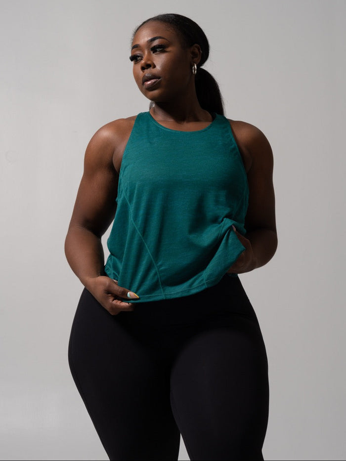 Go With The Flow Hip Tank - Fresh