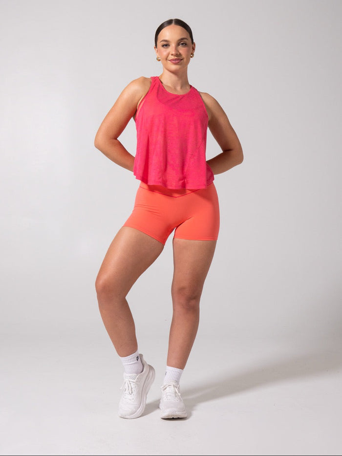 Go With The Flow Hip Tank - Punch