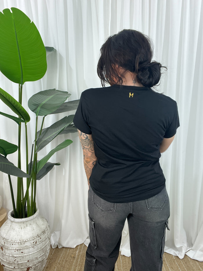 Gold Leopard Tee
