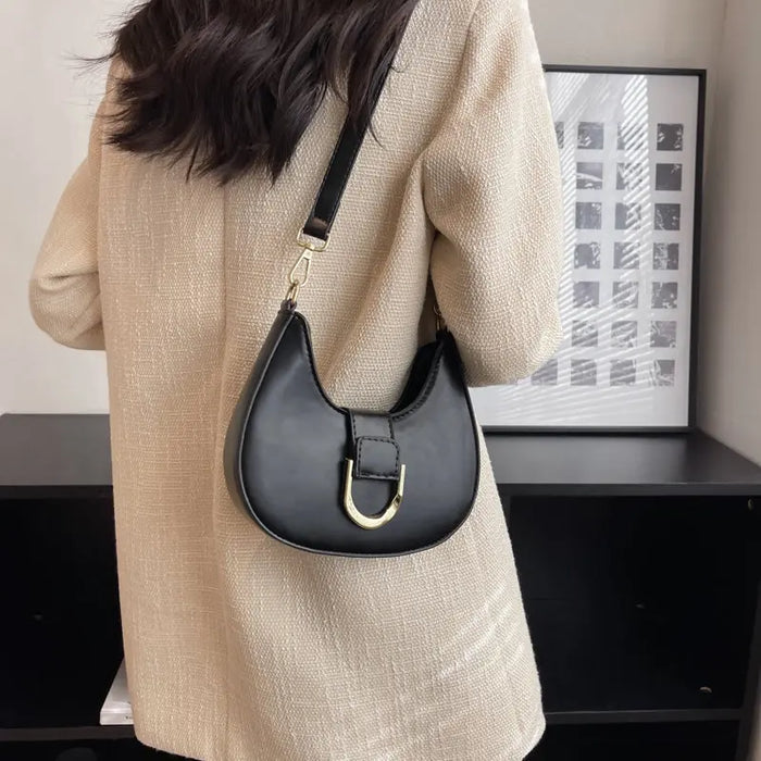 Half Moon Saddle Shoulder Bags fashionnsio