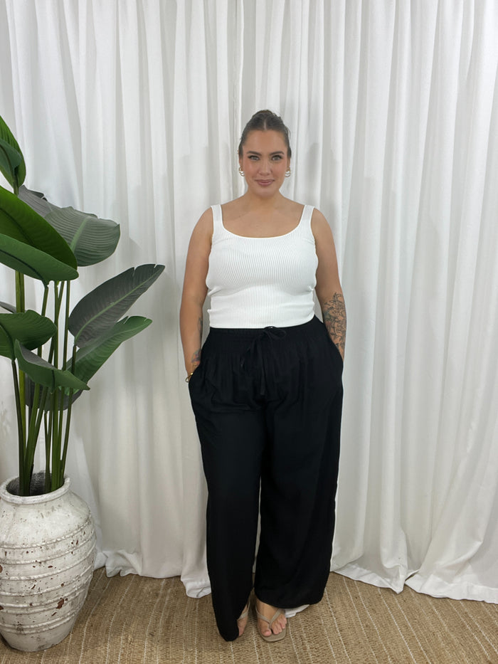 Halo Pants Black