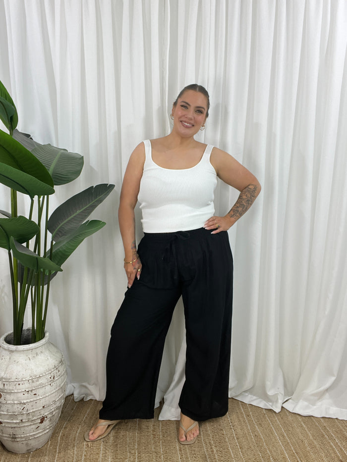Halo Pants Black