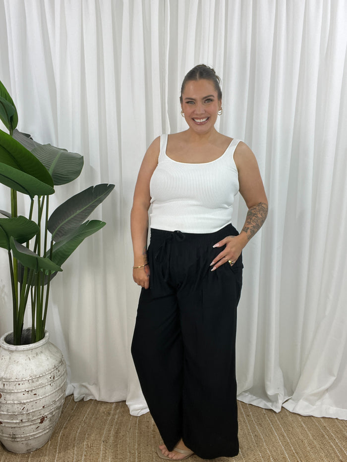 Halo Pants Black