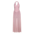 Halter Flared Evening Gown fashionnsio