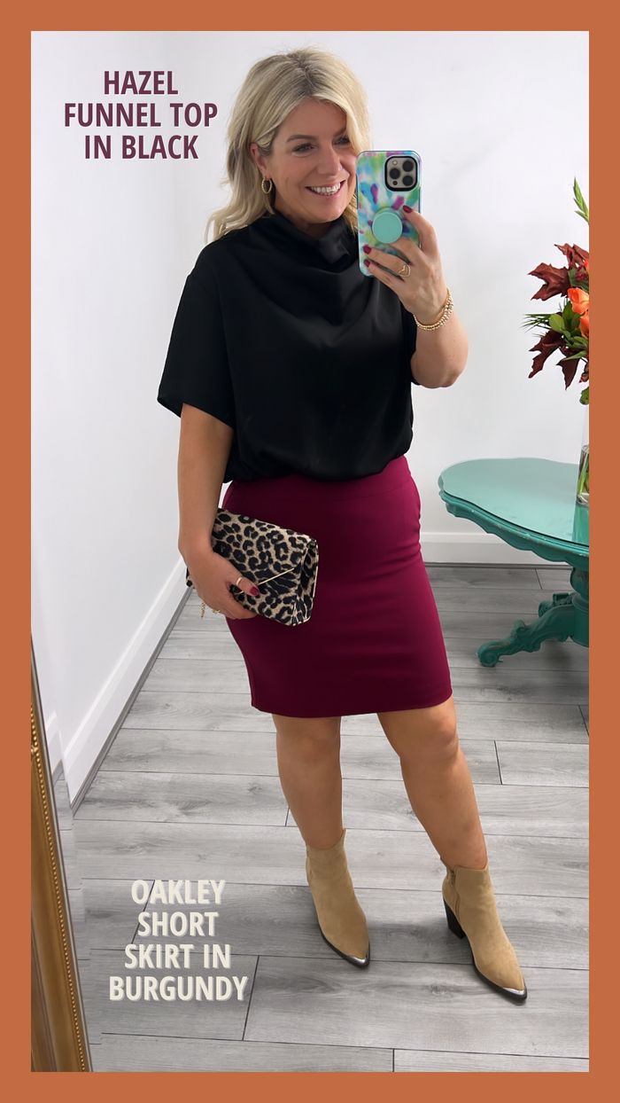 Hazel Top (Black)