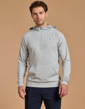 Hoodie in Stone Grey Marl