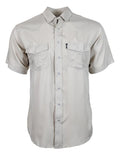Hooey "Sol" Tan Short Sleeve Pearl Snap Shirt