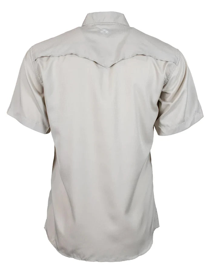 Hooey "Sol" Tan Short Sleeve Pearl Snap Shirt