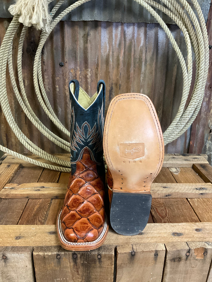 Horsepower Cognac Fish Boot