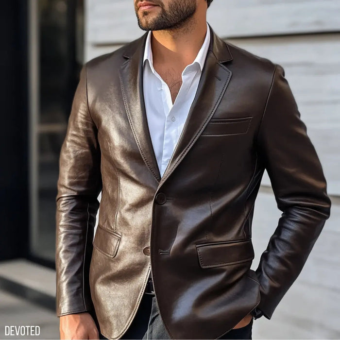 XS / Chocolate / Leather