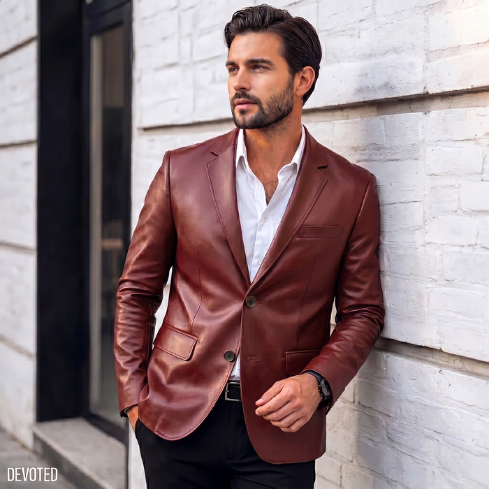 XS / Red / Leather