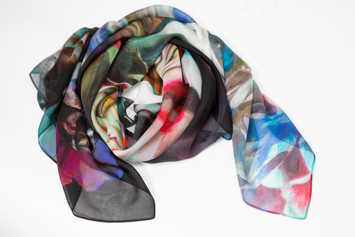 Hueman "Judith Prevails" Silk Scarf