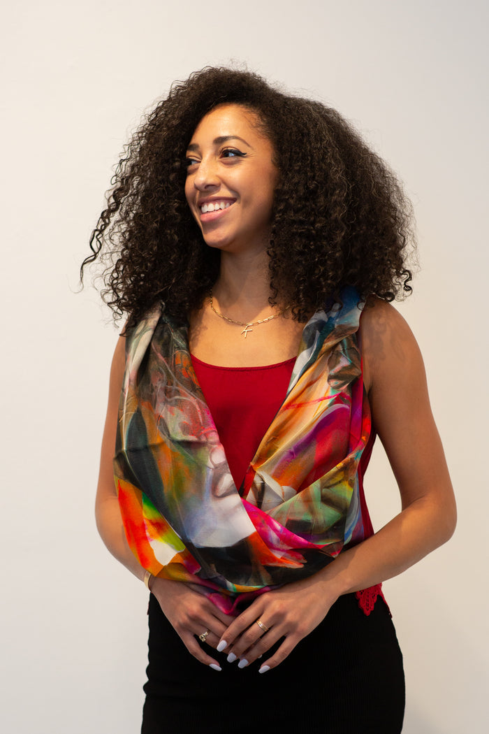 Hueman "Judith Prevails" Silk Scarf