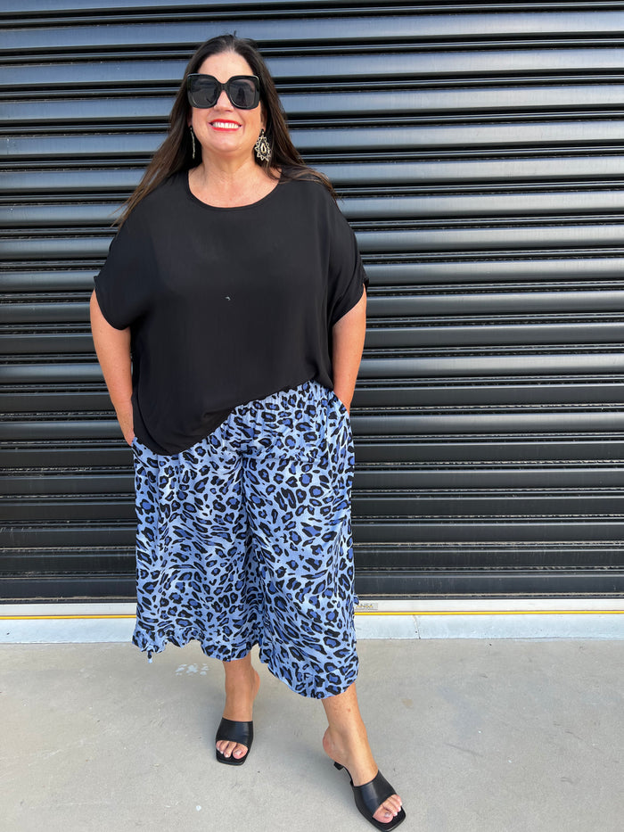 Blue Leopard / L/XL(20-24)