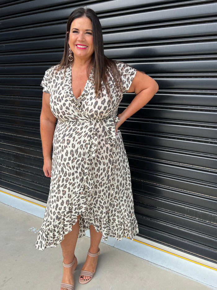 XXL (16-18) / Large Leopard Print