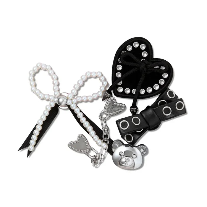 Indie Luxe Silver 5 Pack Jibbitz