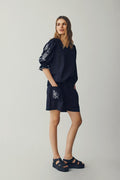 Isle Shorts (Black/White)