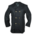 Italian Navy Wool Pea Coat - Italian Army Surplus - Great Coats
