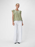Jacqueline Short Sleeve Top (Tea)