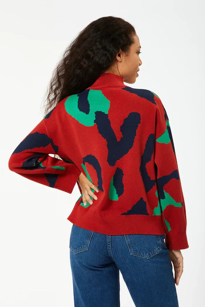 Jeremy red womens jumper