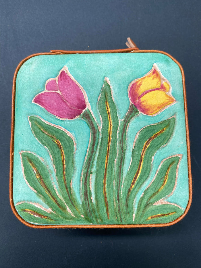 Jewellery Box Mint Flowers