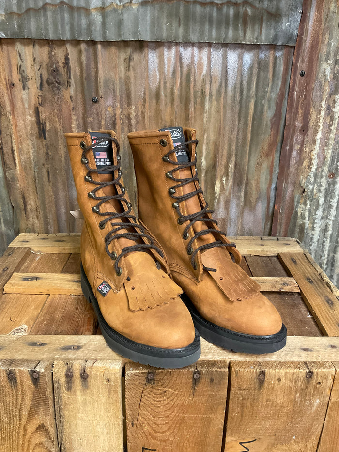 Justin 8" Conductor Lace-Up Work Boot