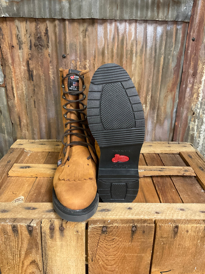 Justin 8" Conductor Lace-Up Work Boot