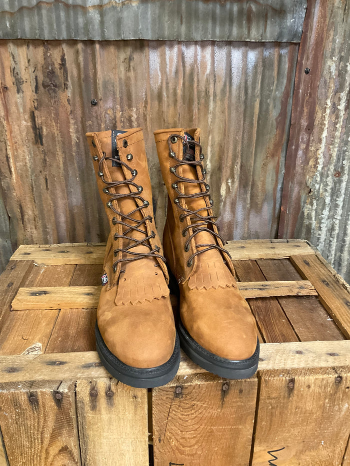 Justin 8" Lace-Up Work Boot