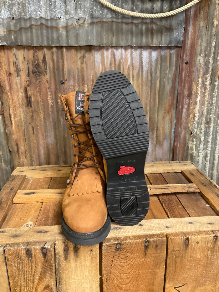 Justin 8" Lace-Up Work Boot