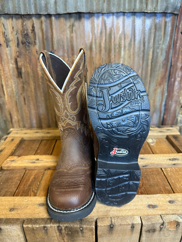 Justin Aged Bark Gypsy Western Boot