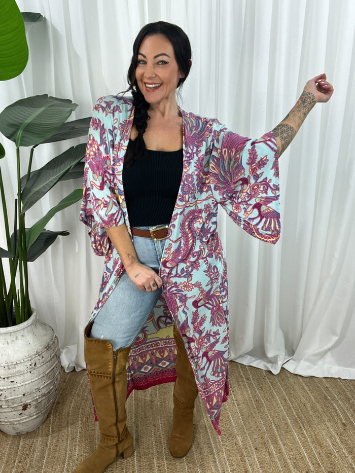 Kai Kimono - Blue