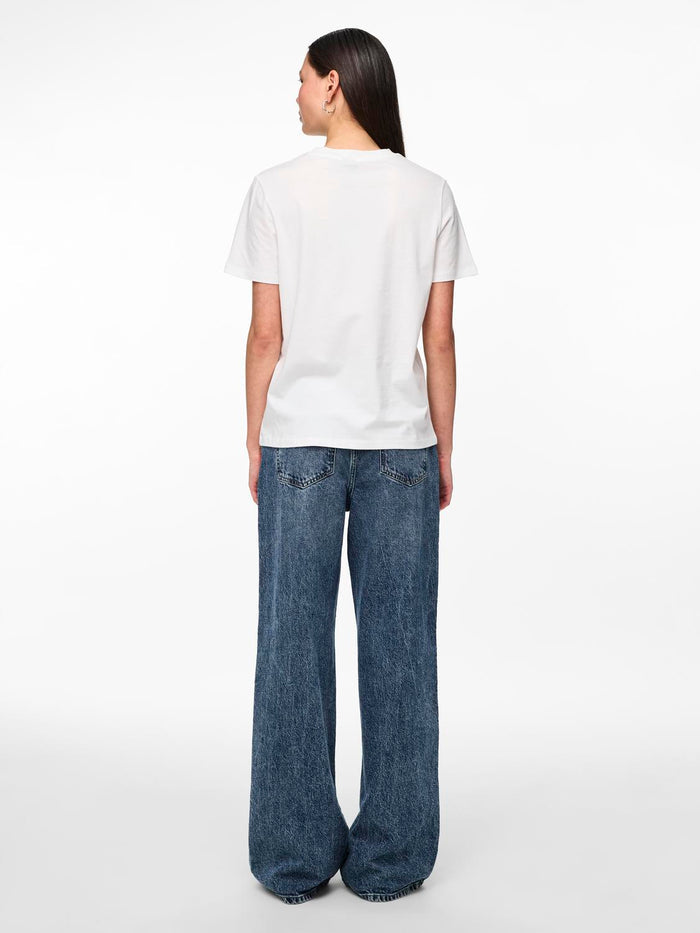 Kaitlyn T-Shirt (Bright White/Lavender)