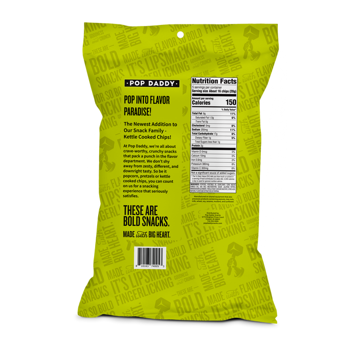 Kettle Cooked Potato Chips - 5oz - Jalapeno