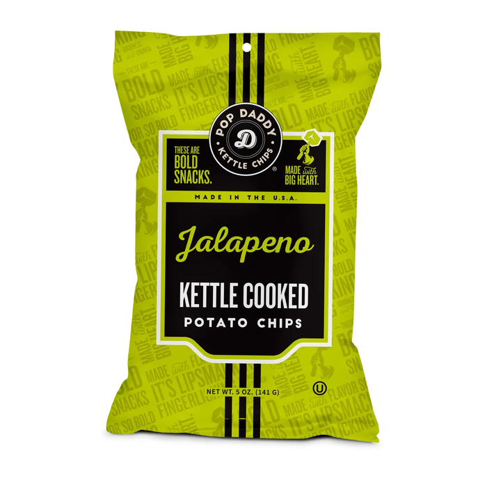 Kettle Cooked Potato Chips - 5oz - Jalapeno