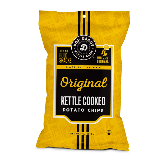Kettle Cooked Potato Chips - 5oz - Original