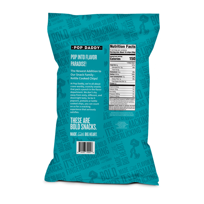Kettle Cooked Potato Chips - 5oz - Salt & Vinega