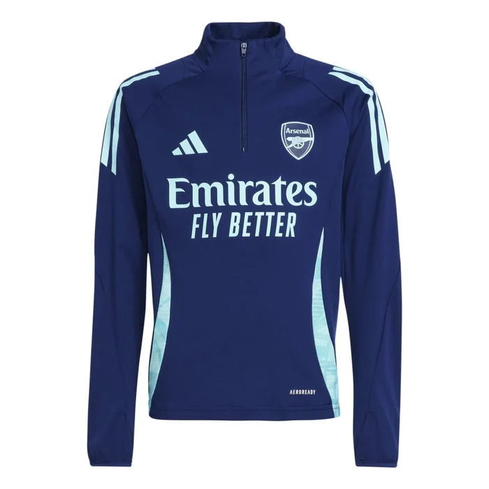 Kids 2024-25 Arsenal adidas 1/4 Zip Training Top IT2204