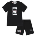 Kid's Black Hello Kitty Shorts Set IR9753