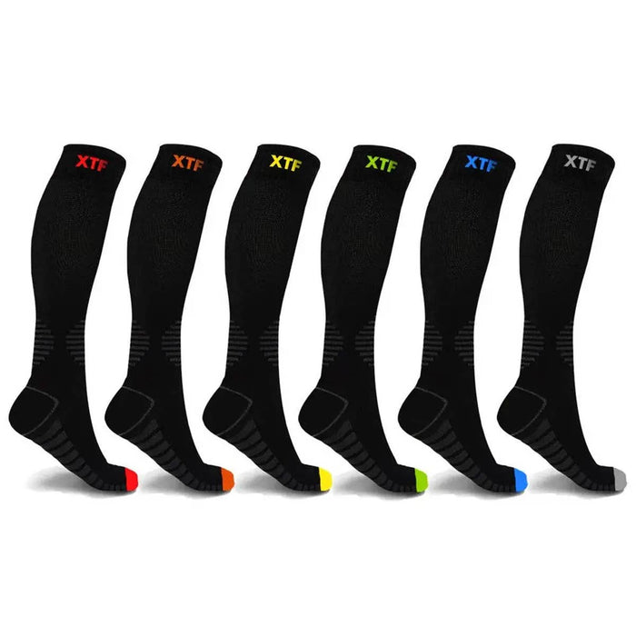 Knee-High Compression Socks - Large/X-Large (1 Pair- Assorted Designs)