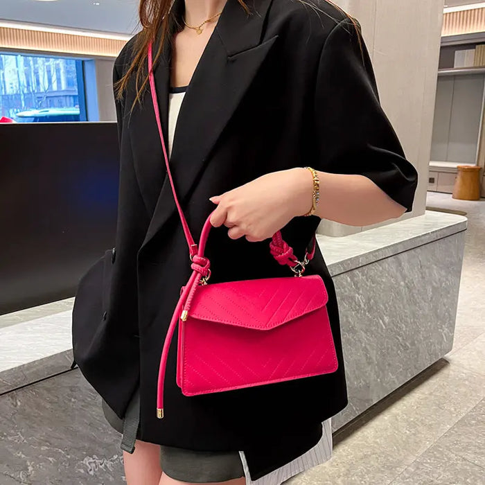 Knot Striped Handbags/Sling Bags fashionnsio