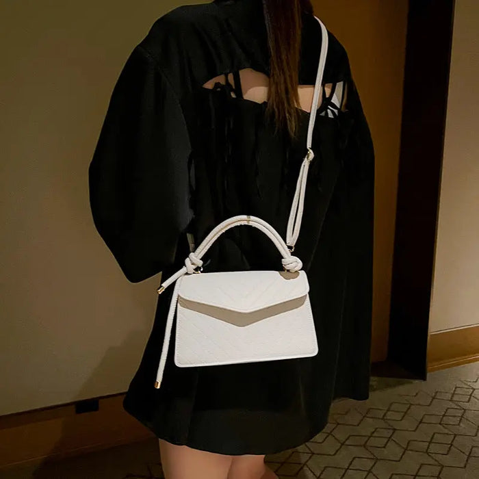Knot Striped Handbags/Sling Bags fashionnsio