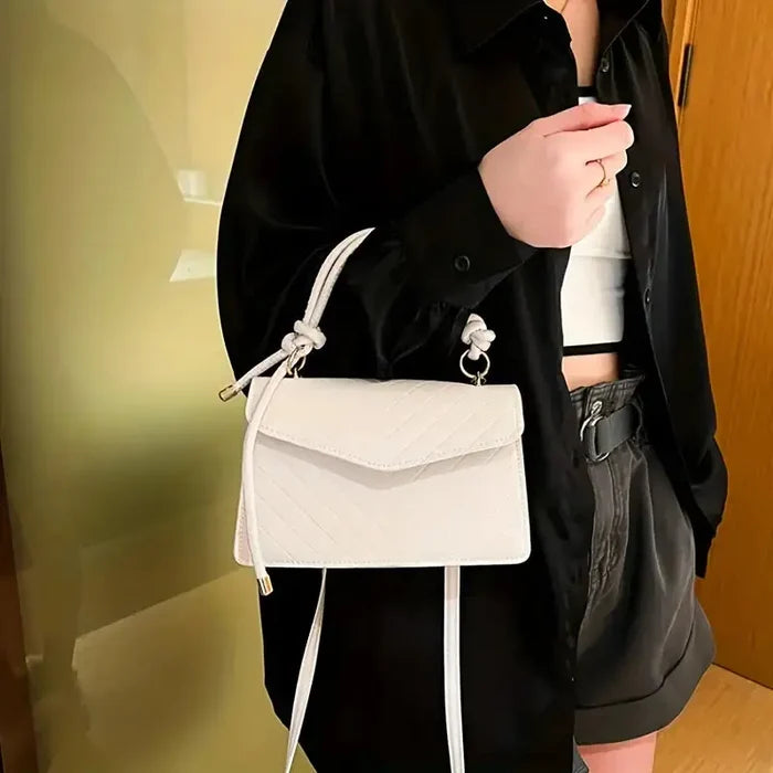 Knot Striped Handbags/Sling Bags fashionnsio
