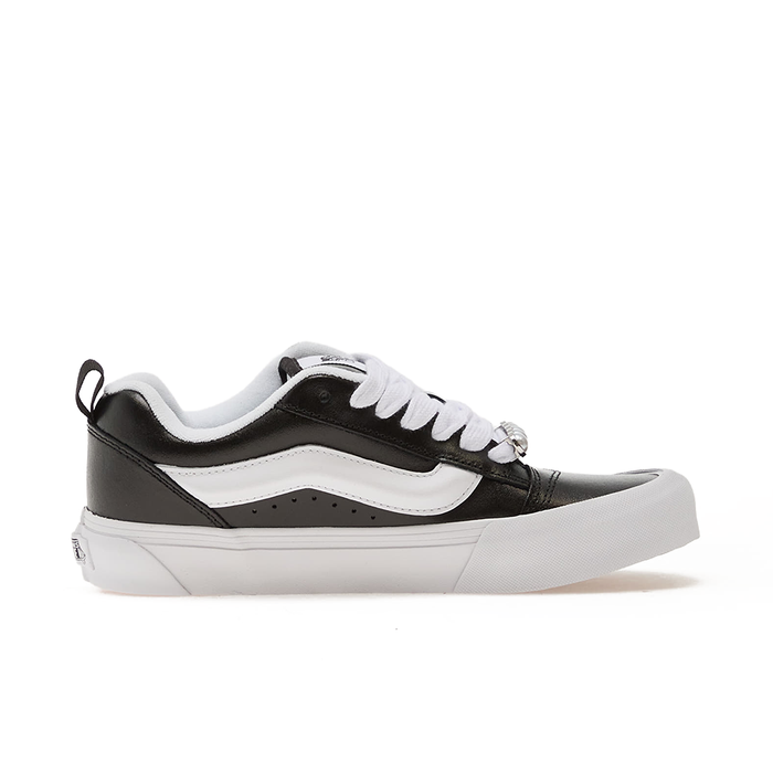 Knu Skool 'Metallic Leather Black'