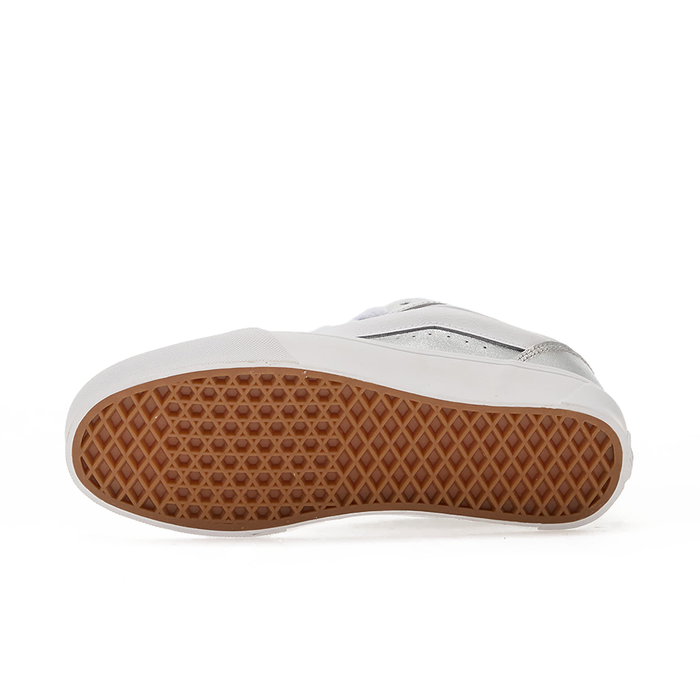 Knu Skool 'Metallic Leather Silver'