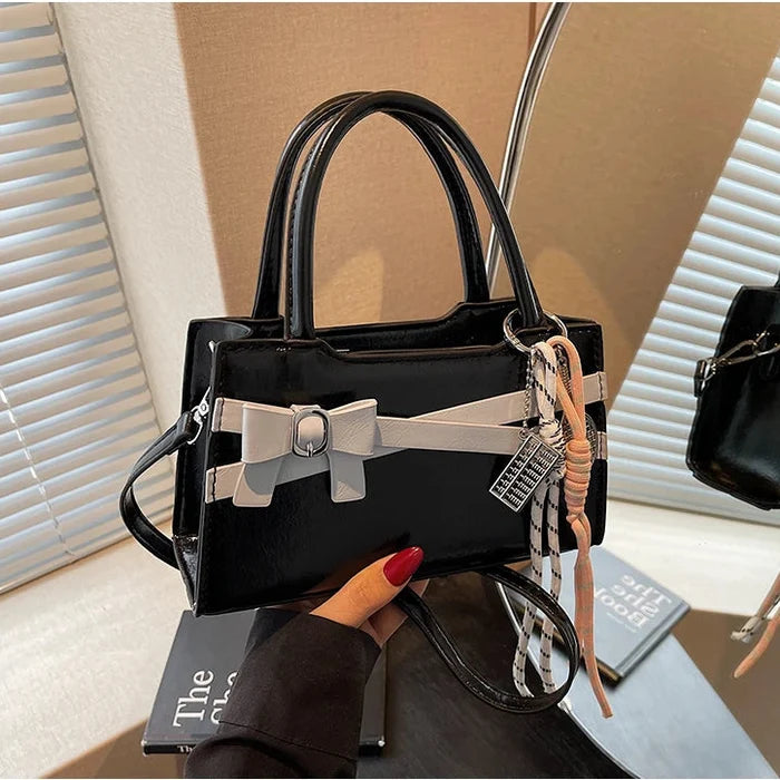 Korean Style Bow Handbags - Fashionnsio