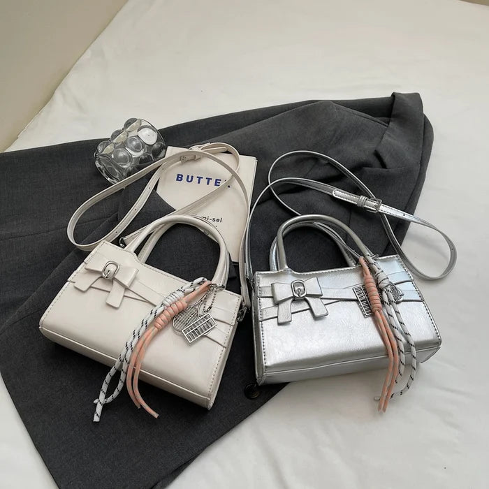 Korean Style Bow Handbags - Fashionnsio