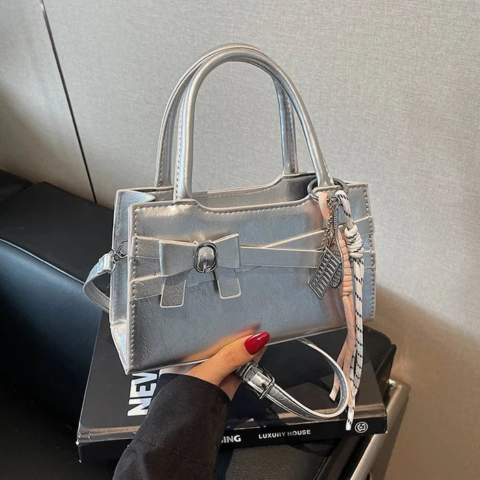 Korean Style Bow Handbags - Fashionnsio