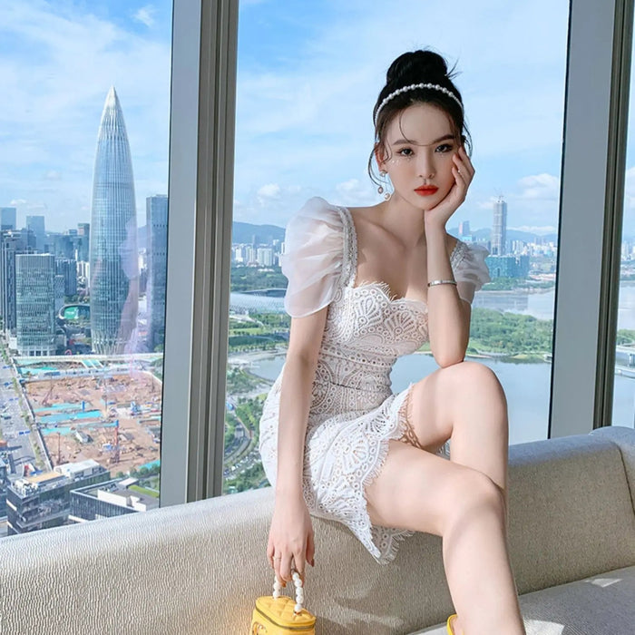 Bodycon Lace Dress fashionnsio